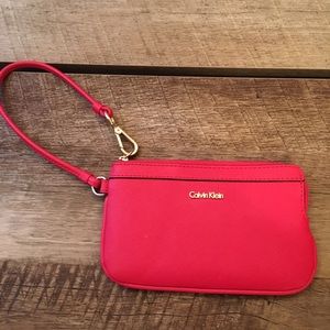Calvin Klein wristlet